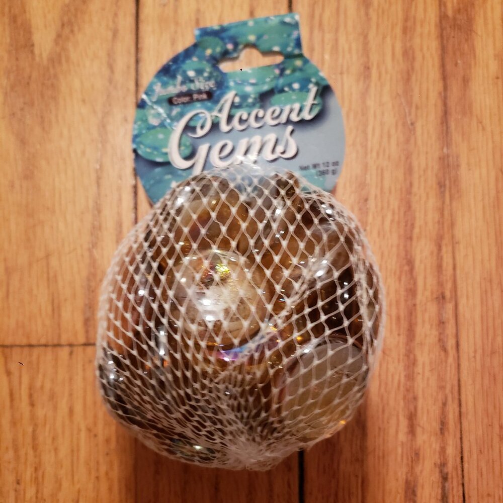 Glass Gems Dome Vase Filler Decorative Beads Marble Pebbles Stones Craft Decor